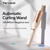 32mm Automatic Rotating Curling Iron | Self-Rotating Hair Curler for Loose Curls & Bouncy Waves