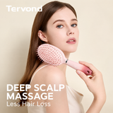 Cushion Paddle Hair Brush | Air Cushion Detangling Brush for Daily Smoothing & Comfortable Hair Care