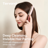 Boar Bristle Rat Tail Styling Comb | Precision Parting Brush for Sleek Buns, Ponytails & Flyaways