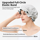 Mulberry Silk Sleep Bonnet | Reversible Double-Sided Night Hair Cap for Curls & Overnight Care
